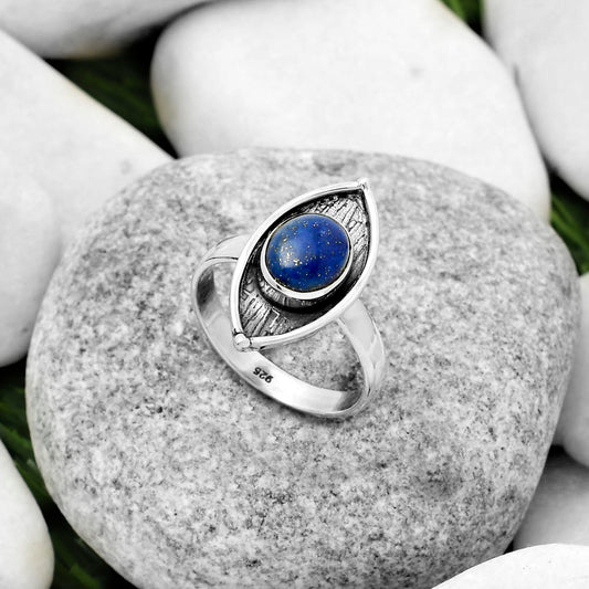 Natural Lapis - Afghanistan Ring size-8.5 R-1628 SDR170883