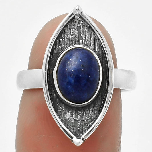 Natural Lapis - Afghanistan Ring size-7 R-1628 SDR170889