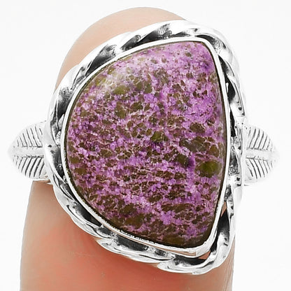 Natural Purpurite - South Africa Ring size-8.5 R-1083 SDR170929