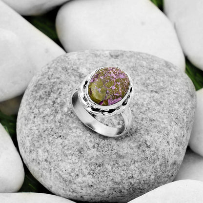 Natural Purpurite - South Africa Ring size-7 R-1083 SDR170947