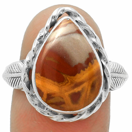 Natural Noreena Jasper Ring size-8.5 R-1083 SDR170948