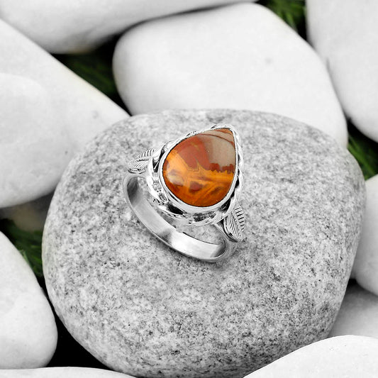 Natural Noreena Jasper Ring size-8.5 R-1083 SDR170948