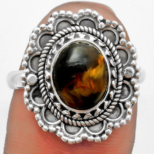 Natural Pietersite - Namibia Ring size-8 R-1256 SDR171036