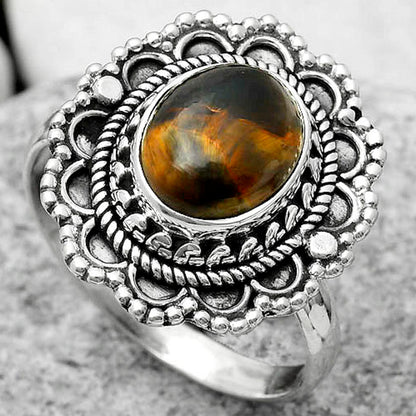 Natural Pietersite - Namibia Ring size-8 R-1256 SDR171036