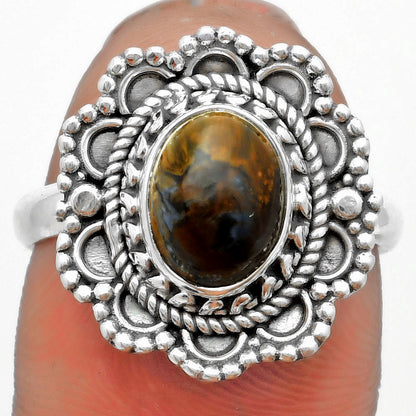 Natural Pietersite - Namibia Ring size-8 R-1256 SDR171037