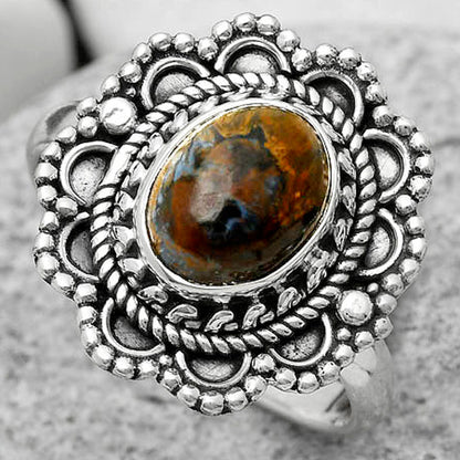 Natural Pietersite - Namibia Ring size-8 R-1256 SDR171037