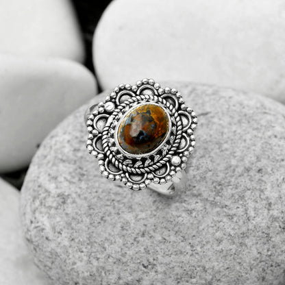 Natural Pietersite - Namibia Ring size-8 R-1256 SDR171037