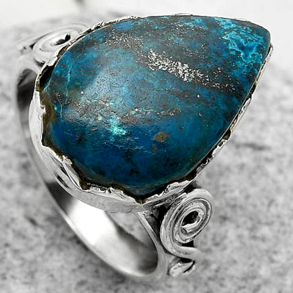 Natural Shattuckite - USA Ring size-8 R-1315 SDR171109