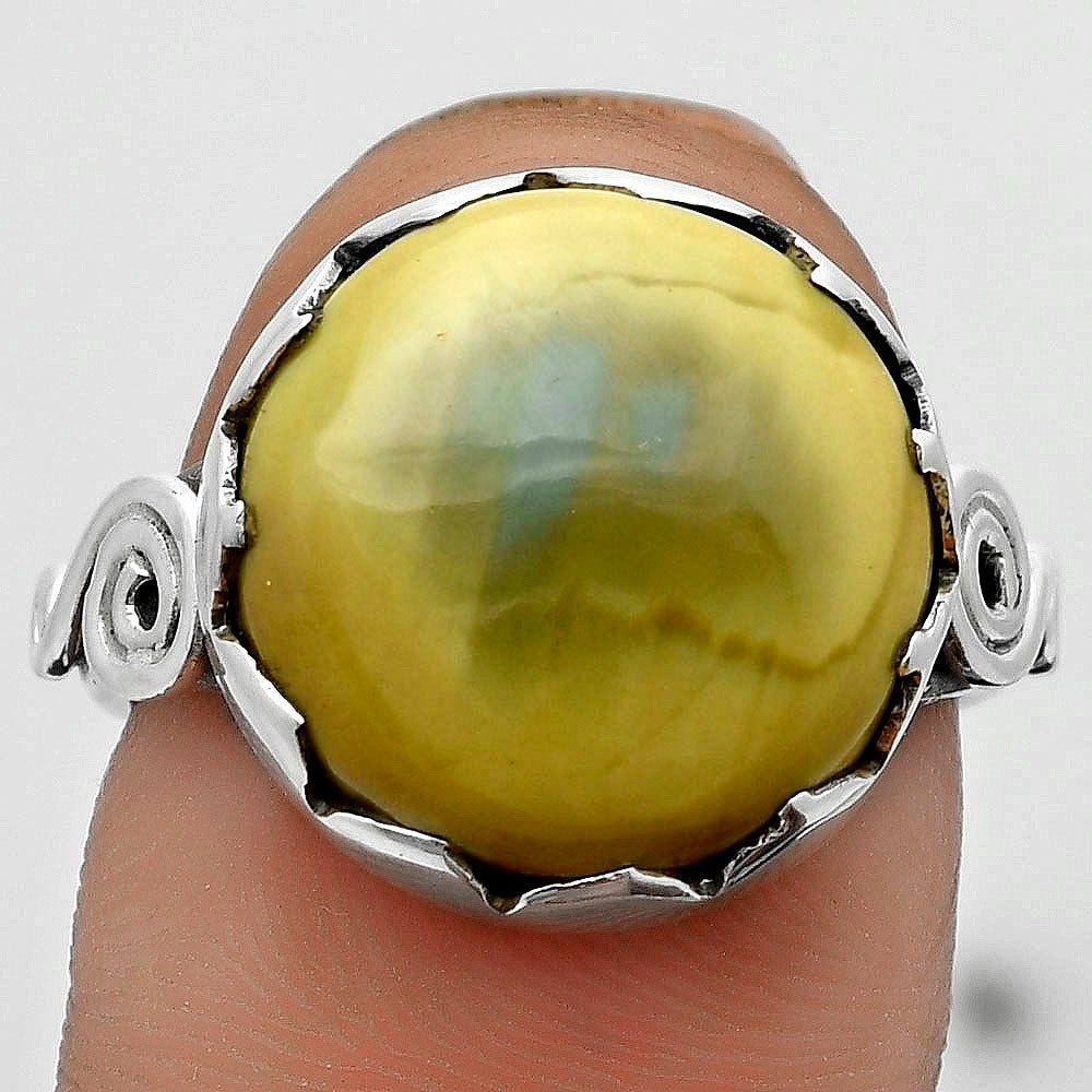 Natural Imperial Jasper - Mexico Ring size-7.5 R-1315 SDR171111