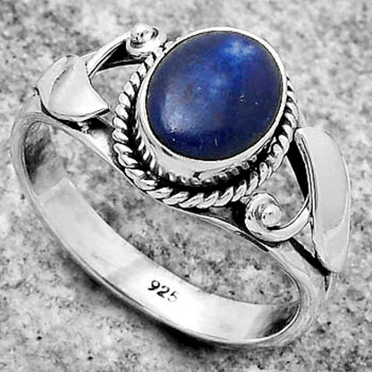 Natural Lapis - Afghanistan Ring size-8 R-1405 SDR171201