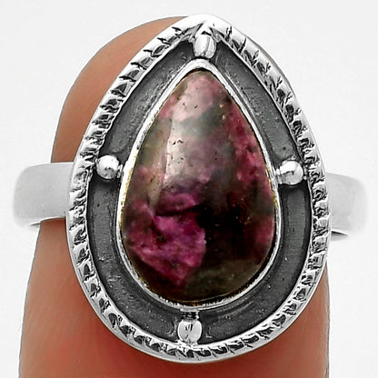Natural Tourmaline Quartz Ring size-7.5 R-1595 SDR171530