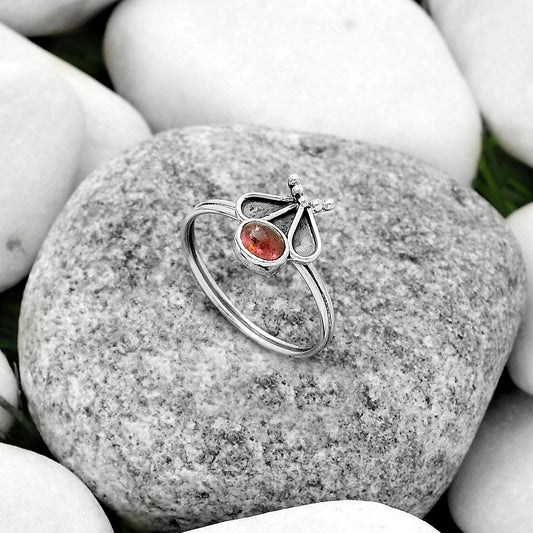 Natural Multi Tourmaline Ring size-8 R-1109 SDR171822