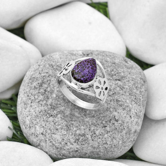 Natural Purpurite - South Africa Ring size-8.5 R-1497 SDR172108