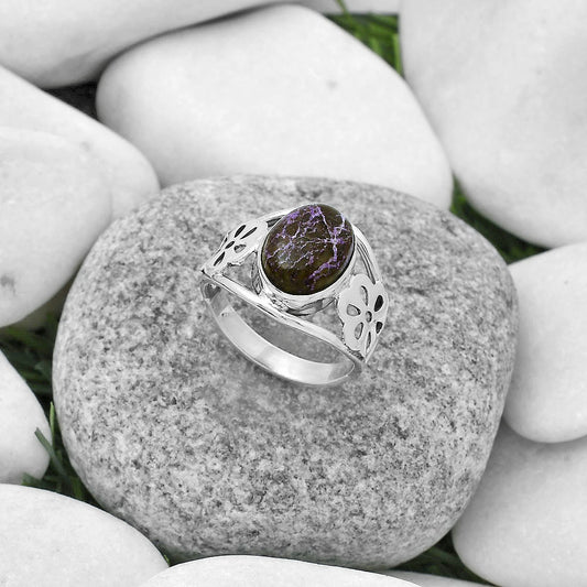 Natural Purpurite - South Africa Ring size-8 R-1497 SDR172113