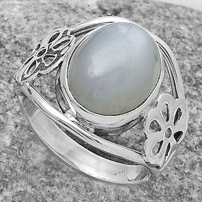 Natural Srilankan Moonstone Ring size-7.5 R-1497 SDR172140