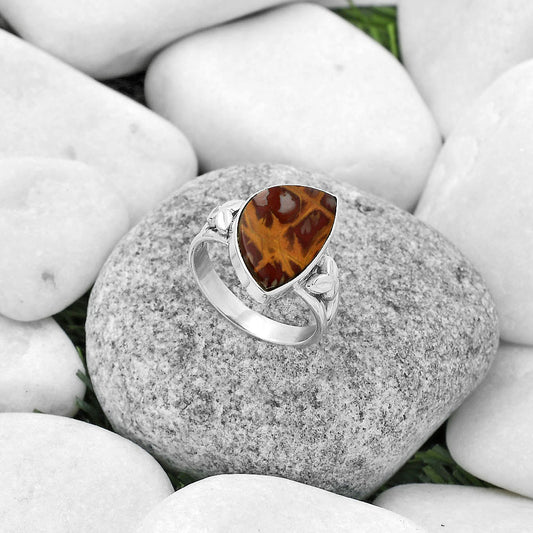 Natural Noreena Jasper Ring size-9 R-1261 SDR172161