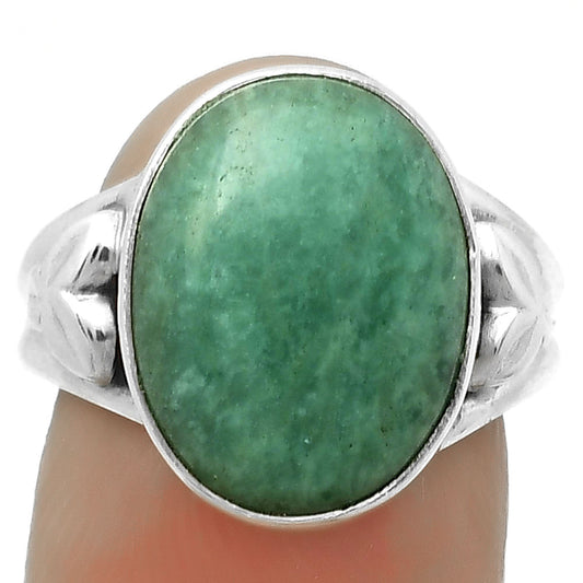 Natural Paraiba Amazonite Ring size-7 R-1261 SDR172165