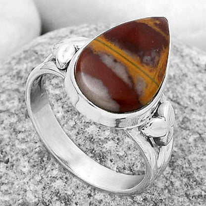 Natural Noreena Jasper Ring size-9.5 R-1261 SDR172173