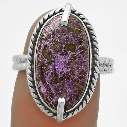 Natural Purpurite - South Africa Ring size-8 R-1635 SDR172247