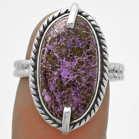Natural Purpurite - South Africa Ring size-8 R-1635 SDR172247