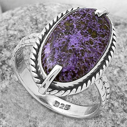 Natural Purpurite - South Africa Ring size-8 R-1635 SDR172247