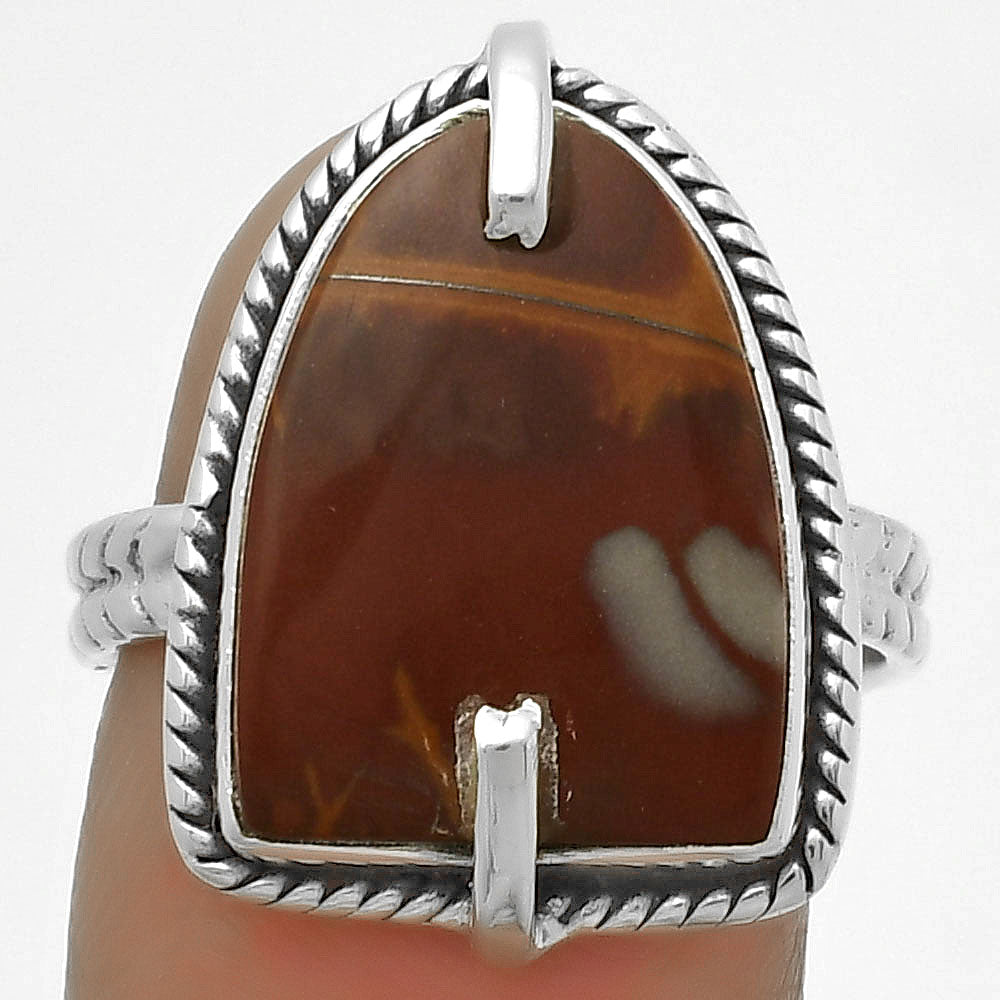 Natural Noreena Jasper Ring size-8 R-1635 SDR172249
