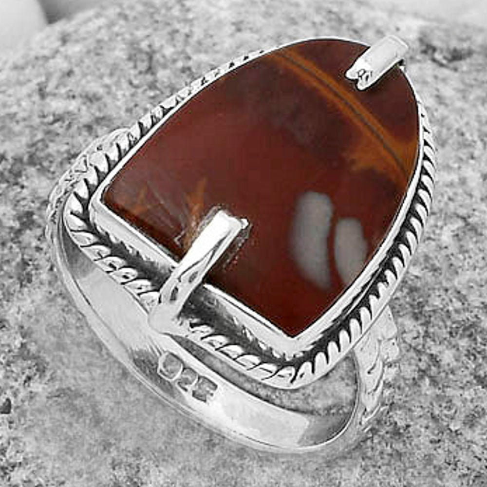 Natural Noreena Jasper Ring size-8 R-1635 SDR172249