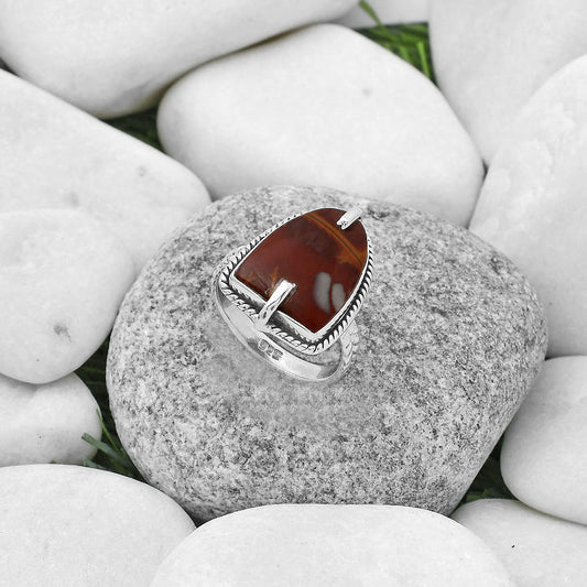 Natural Noreena Jasper Ring size-8 R-1635 SDR172249