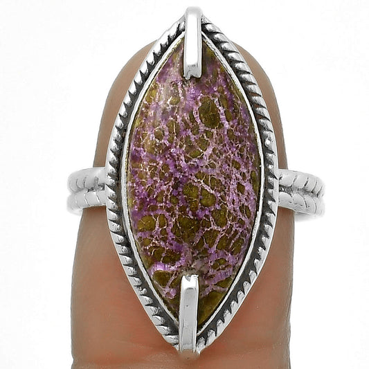 Natural Purpurite - South Africa Ring size-8 R-1635 SDR172254