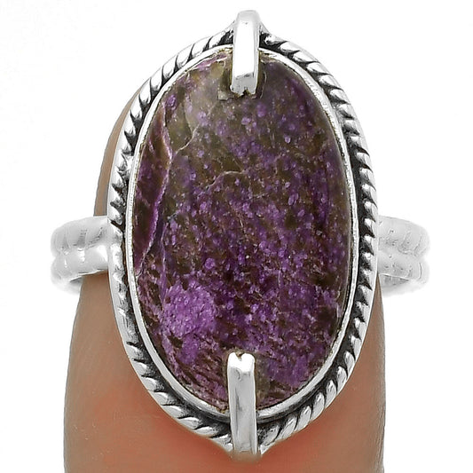 Natural Purpurite - South Africa Ring size-8.5 R-1635 SDR172255