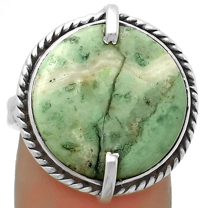 Natural Larsonite Jasper Ring size-8 R-1635 SDR172257