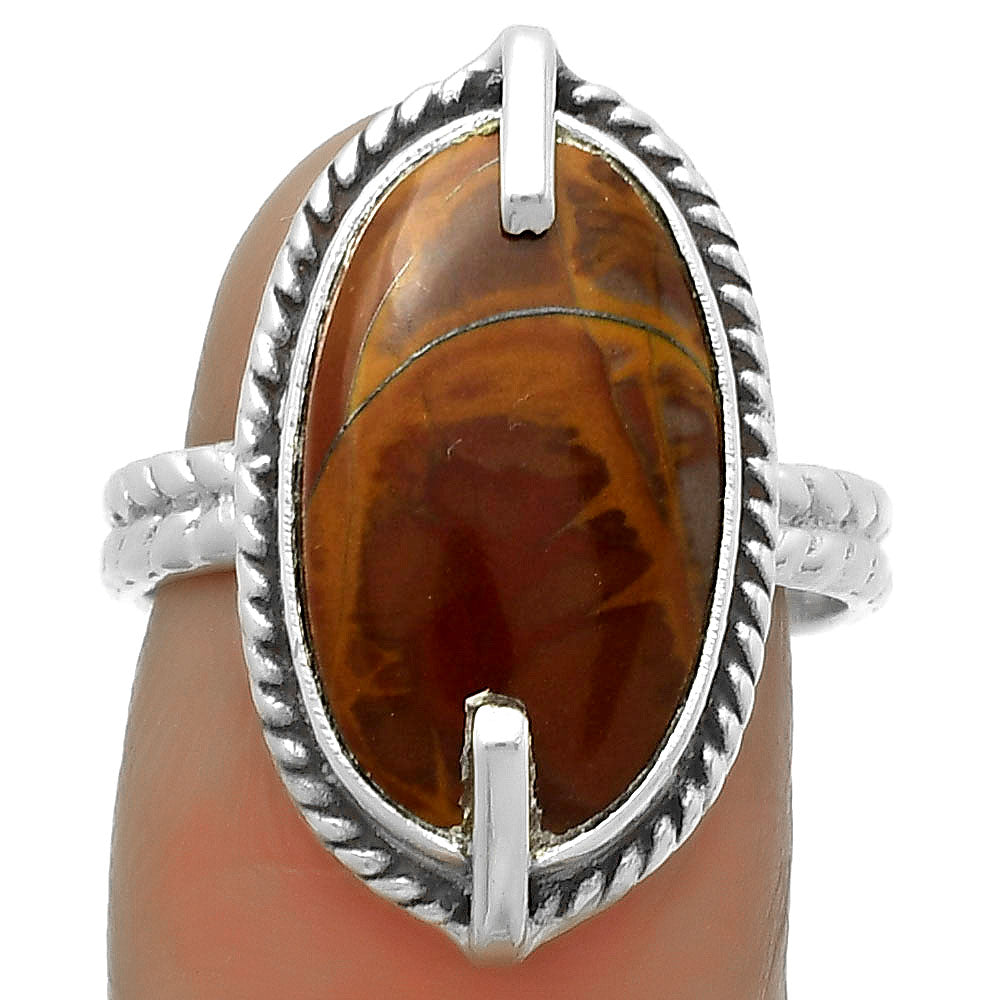 Natural Noreena Jasper Ring size-7.5 R-1635 SDR172269