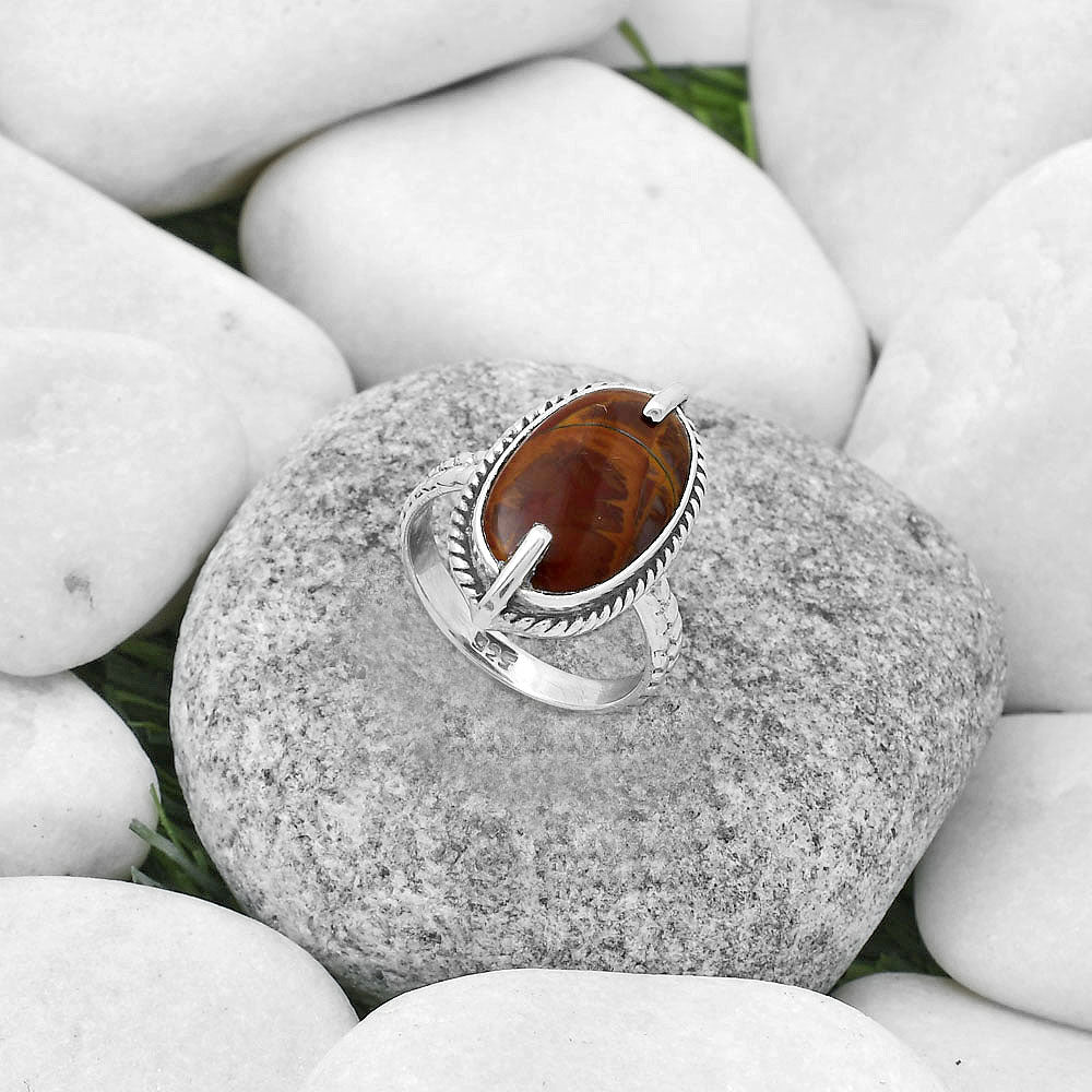 Natural Noreena Jasper Ring size-7.5 R-1635 SDR172269