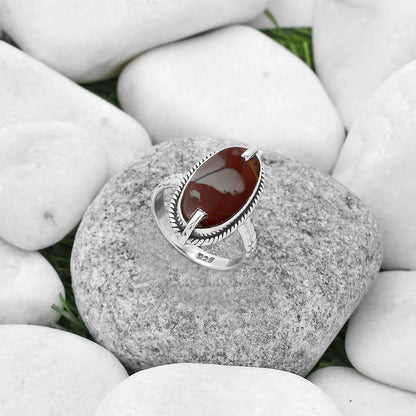 Natural Noreena Jasper Ring size-8 R-1635 SDR172272