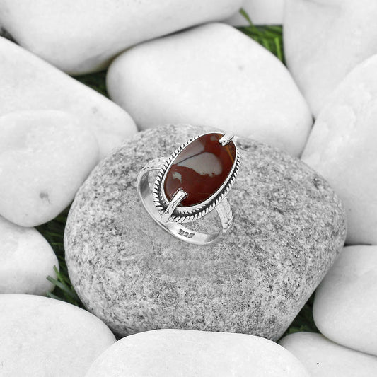 Natural Noreena Jasper Ring size-8 R-1635 SDR172272