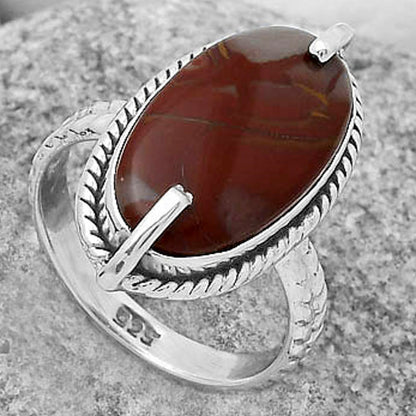 Natural Noreena Jasper Ring size-7.5 R-1635 SDR172273