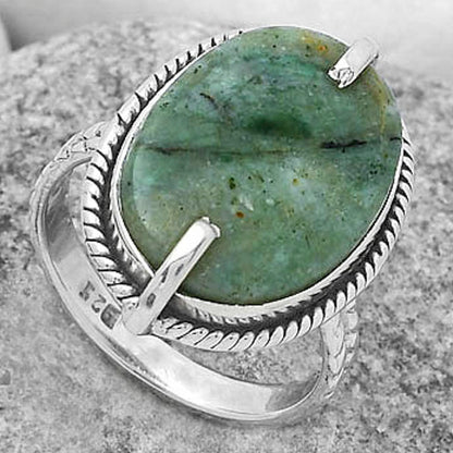 Natural Larsonite Jasper Ring size-8.5 R-1635 SDR172276