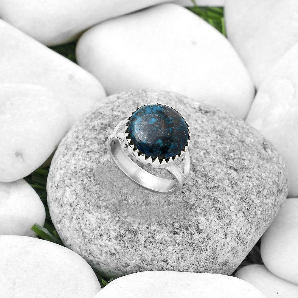 Natural Shattuckite - USA Ring size-7 R-1210 SDR172347