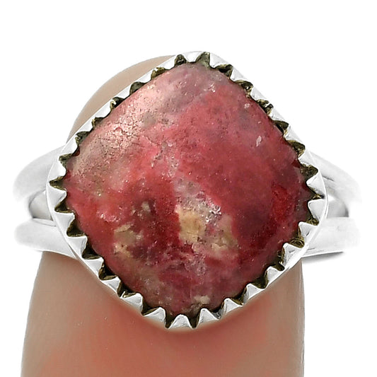 Natural Pink Thulite - Norway Ring size-9 R-1210 SDR172366