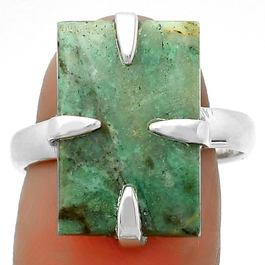 Natural Larsonite Jasper Ring size-8.5 R-1305 SDR172387