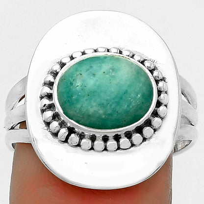 Natural Paraiba Amazonite Ring size-8.5 R-1458 SDR172448