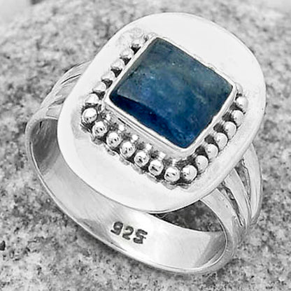 Natural Blue Kyanite - Brazil Ring size-8 R-1458 SDR172449