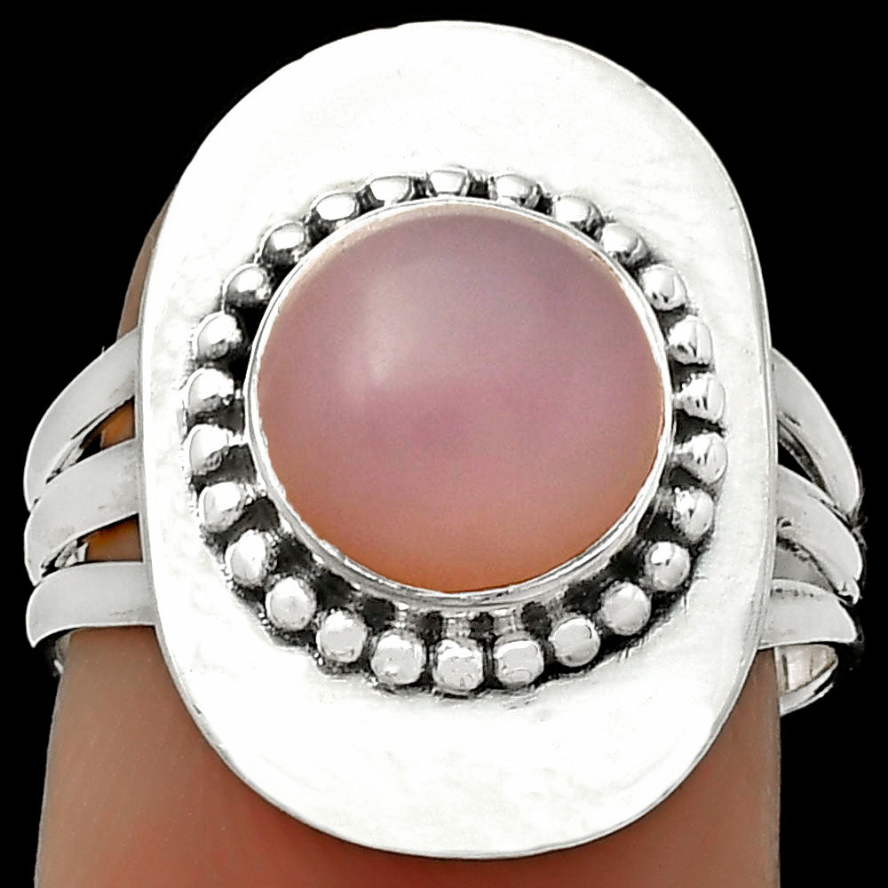 Natural Pink Opal - Australia Ring size-8.5 R-1458 SDR172458