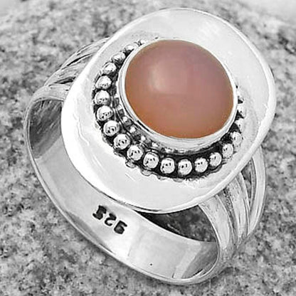 Natural Pink Opal - Australia Ring size-8.5 R-1458 SDR172458