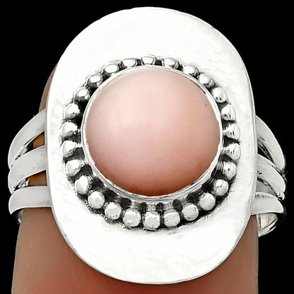 Natural Pink Opal - Australia Ring size-7.5 R-1458 SDR172460