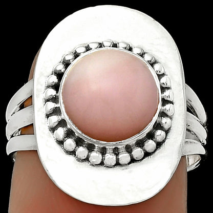 Natural Pink Opal - Australia Ring size-7.5 R-1458 SDR172461