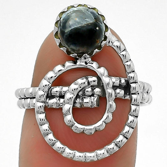 Spiral - Pietersite - Namibia Ring size-7.5 R-1456 SDR172589