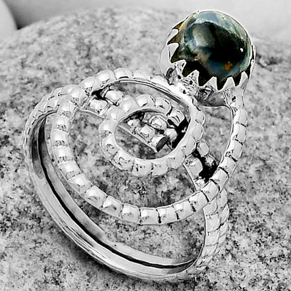Spiral - Pietersite - Namibia Ring size-7.5 R-1456 SDR172589