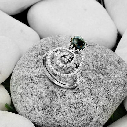 Spiral - Pietersite - Namibia Ring size-7.5 R-1456 SDR172589