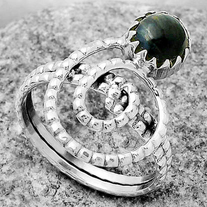 Spiral Natural Pietersite Namibia Ring size-9 R-1456 SDR172601